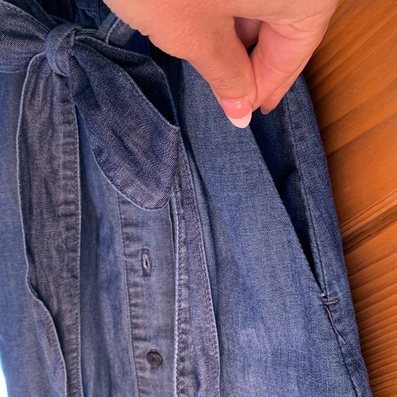 Draper James Chambray Shirt Dress | NWT - Picture 4 of 6